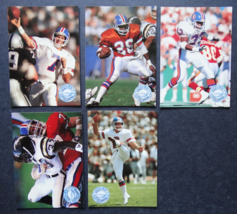1991 Pro Set Platinum Series 1 Denver Broncos Team Set 5 Football Cards - £2.15 GBP