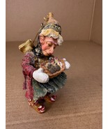 Demdaco Drolleries Resin Elf Woman Figurine Christmas Ornament D. Hender... - €16,97 EUR