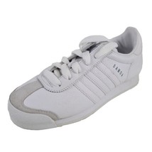 Adidas Samoa Lea Shoes White Originals Leather 133759 Casual Size 4 Y = 5.5 Wmn - £19.66 GBP