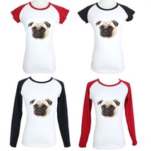 Pug Dog Animal AWW Cute Lovely Custom Personalized T-Shirt Graphic Tees Tops - £13.89 GBP