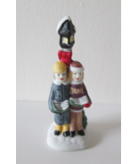Vtg Porcelain Bisque Christmas Village Figurine, Children Carolers by La... - £6.19 GBP