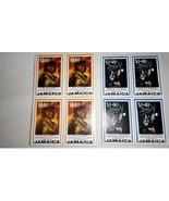 JAMAICAN STAMPS HONORING REGGAE STAR BOB MARLEY! - €6,83 EUR