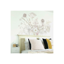 Roommates 4.59 x 4 to 9.65 x 10.02 in. Desert Sun Palm Leaf &amp; Floral Pee... - $47.86