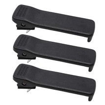 3Pcs Hln8255 Hln8255B Belt Clip Compatible For Motorola Dp1400 Dep450 Pr400 Cp20 - £20.71 GBP