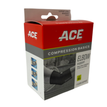 Ace Elbow Compression Basics Adjustable Support Black New In Box  - £3.94 GBP