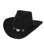 Jack Daniels Wool Cowboy Hat Black - £59.77 GBP