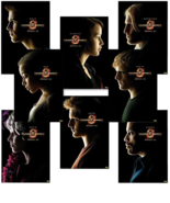 The Hunger Games Neca Limited Edition Movie Posters Set of 8 27x40 Lamin... - £151.28 GBP