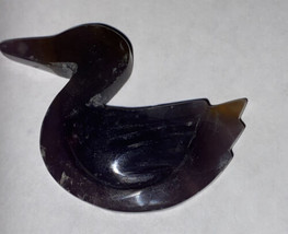 Purple Jasper Duck shape Stone Crystal  1.5” H X 2” W - £5.20 GBP