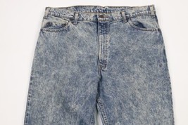 Vintage 90s Levis 540 Mens 40x30 Distressed Acid Wash Relaxed Fit Jeans USA - £61.58 GBP