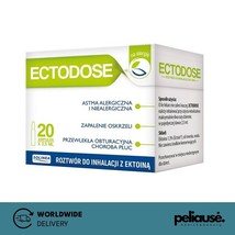 Ectodose 20 x 2.5ml Ampules Hypertonic Inhalation Inhaler Fluid Ecto Dose - £15.19 GBP