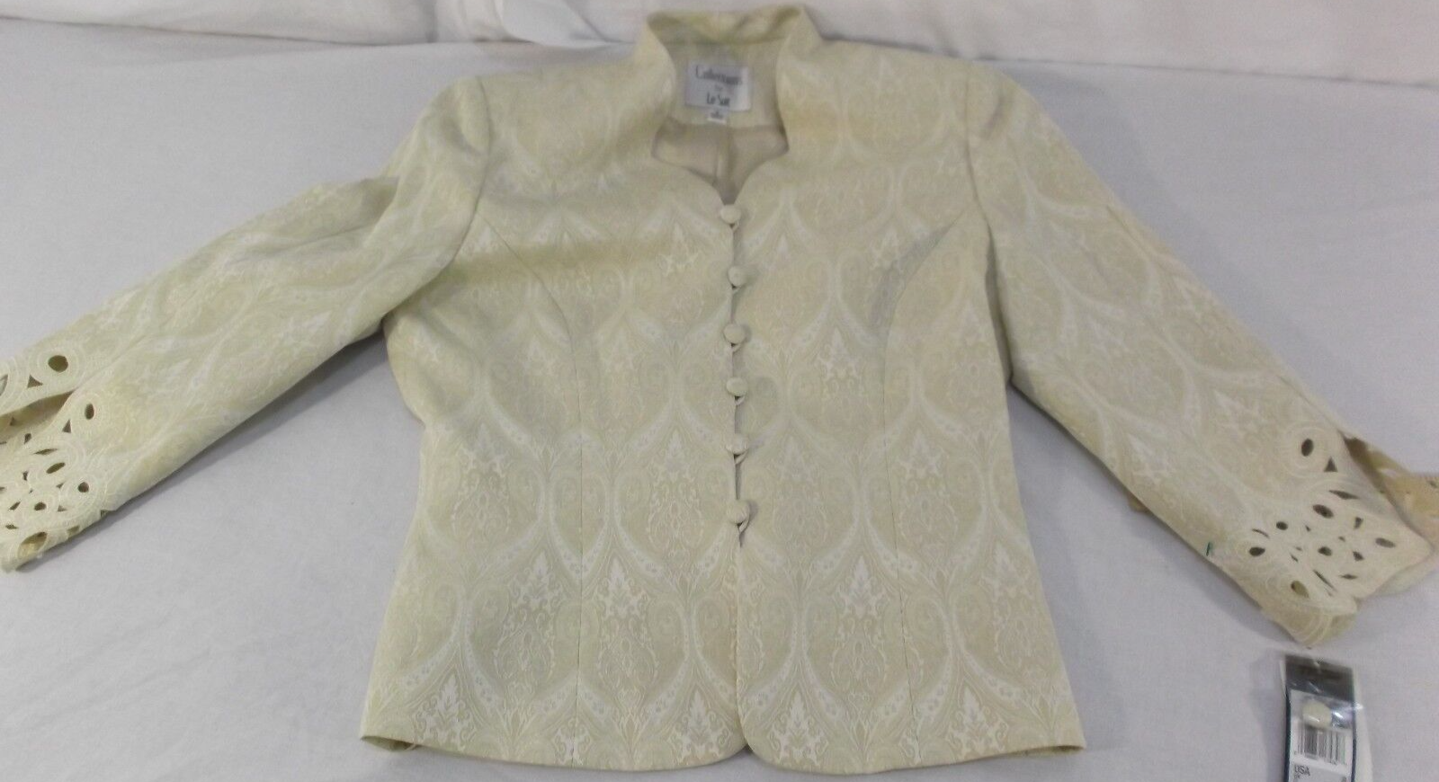 VINTAGE COLLECTIONS FOR LE SUITS 753 CREAM GINGER SUNDAY SHINE S4480061 ... - $28.04