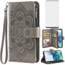 Compatible With Samsung Galaxy S20 Glaxay S 20 5G Uw 6.2 Inch Wallet Case And Te - £26.73 GBP