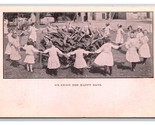Children in Circle Greetings From the Orphans&#39; Home UNP UDB Postcard M20 - $7.87