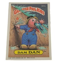 Dam Dan Garbage Pail Kids Series 9 347a Puzzle Piece Part Card Vintage  - £1.77 GBP