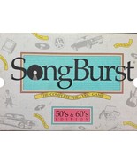 Vintage 1990 SongBurst 50’s And 60’s Edition Board Game, Complete New Op... - $25.90 CAD