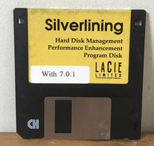 Set 8 Vtg 1991 1992 Lacie Limited Silverlining Hard Disk Management Flop... - $1,000.00