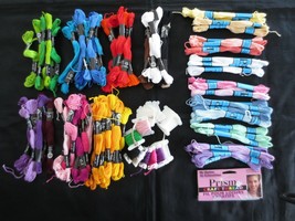 170 Sks. Loops &amp; THREADS/PRISM Cotton Embroidery Craft 6-Strand Floss+ Bobbins - £15.80 GBP
