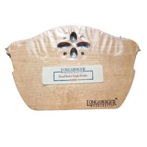 Longaberger Woodcrafts Flower Cutout Bread Basket Single Wood Divider #5... - $10.36