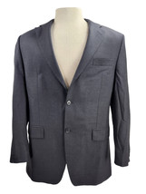Michael Kors 100% Wool Men&#39;s Large Charcoal Gray 42R Suit Coat - £26.43 GBP