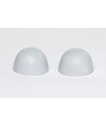 Kohler Color Replacement Plastic Toilet Bolt Caps, Set of 2, Ice Grey - £12.35 GBP