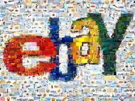 AMAZING Ebay Americana Montage pop art - $218.76 MXN