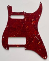 For Fender 11 Hole Stratocaster With P90 Pickup Guitar Pickguard Red Tor... - $12.19