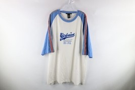 NOS Vintage 90s Marithe Francois Girbaud Mens 2XL Chain Stitch Spell Out T-Shirt - £70.14 GBP