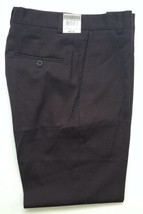 Kenneth Cole Reaction 30 X 30 Mens Dress Pants Chocolate Brown Nwt Flat Front - £42.63 GBP