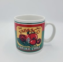 Mcilhenny Tabasco Creole Chili 12 oz Ceramic Coffee Mug / Cup Replacement  - £7.00 GBP
