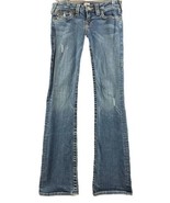 TRUE RELIGION BECCA MID  BOOTCUT JEAN FLAP POCKETS SIZE 28 - $44.55