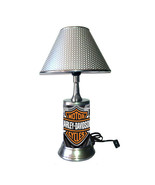 Harley-Davidson desk lamp with chrome finish shade - $46.99
