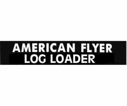 AMERICAN FLYER LOG LOADER Button SELF ADHESIVE STICKER S Gauge Trains - $3.99