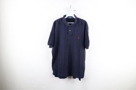 Vintage 90s Ralph Lauren Mens Large Faded Short Sleeve Collared Golf Polo Shirt - £23.64 GBP