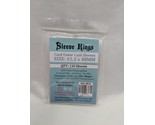 Lot Of (55) Sleeve Kings Clear Card Game Sleeves 63.5 X 88MM 60 Microns - $8.90