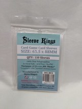Lot Of (55) Sleeve Kings Clear Card Game Sleeves 63.5 X 88MM 60 Microns - £7.01 GBP