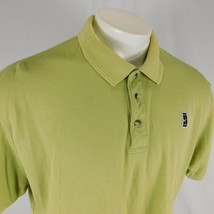 Nike Tennis Alpha Project Men Khaki Green Polo Shirt Sz XL - $26.99