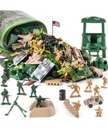 Army Men Toys For Boys 8-12, Military Soldier Army Base 160 Pcs Set Incl... - £32.23 GBP