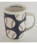 WOW! Rare 2007 Starbucks Baseball Large 16 oz. Jumbo Red White Blue Coff... - $29.69