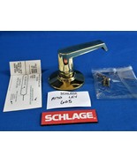 SCHLAGE - A170 LEV 605 Polished Brass - Levon Half Dummy Door Lever Pull... - £9.44 GBP