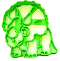 Triceratops Horns Dinosaur Jurassic Animal Cookie Cutter 3D Printed USA PR2338 - £3.19 GBP