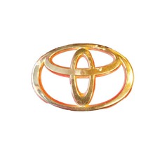 03-08 Toyota Corolla 02-06 Camry Rear Gate Emblem Logo Badge Used Oem Gold Tone - £17.26 GBP