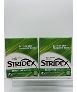 (2) Stridex Sensitive w/Aloe 90 Soft Touch Pad Salicylic Acid Medication... - $14.92 CAD