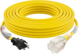 Firmerst 50 Feet 12 Gauge Heavy Duty Outdoor Extension Cord With 20, 15/... - $106.96