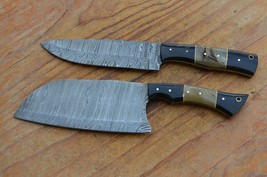 damascus hand forged kitchen knife  set From The Eagle Collection 2115 - £31.53 GBP
