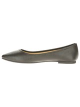 Time And Tru Women&#39;s Almond Toe Flats Size 9.5 Black Color Memory Foam New - £11.37 GBP