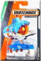 Matchbox - Deep Diver: MBX Explorers #41/120 (2014) *Blue &amp; White Edition* - £1.96 GBP