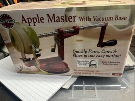 Norpro Apple Master: Apple Peeler - Corer and Slicer - with Vacuum Base Vintage - £12.63 GBP