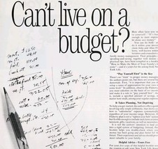 1963 New York Life Insurance Co Advertisement Vintage Family Budget DWII23 - $29.99