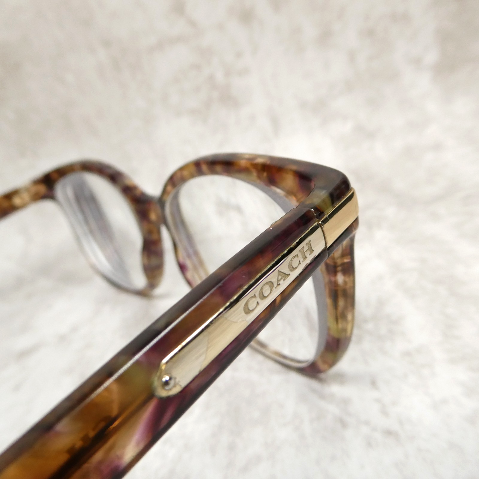Coach Confetti Light Brown Sunglasses Eyeglasses FRAMES - HC8132 L109 57-17-135 Item image 15