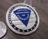 Indiana Dept of Corrections Emergency Response Negotiator Challenge Coin... - $48.50